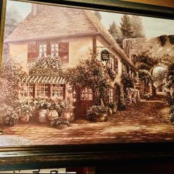 English Cottage Print
