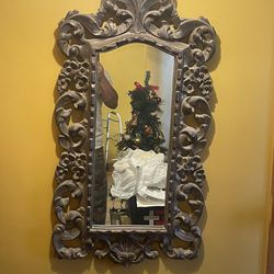 Antique Mirror, Framed  Pictures