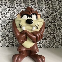 1998 Tasmanian devil Exclusively Made For Warner Bros. 10 1/2 inches tall 