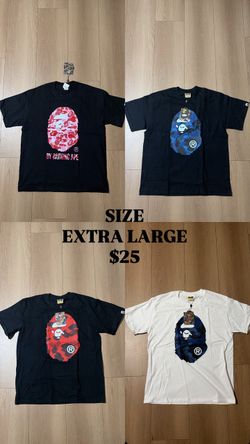 BAPE T-SHIRT(SIZE EXTRA LARGE)(READ DESCRIPTION)