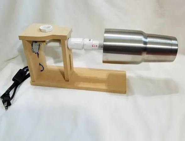 Epoxy Cup Tumbler turner  with drying rack