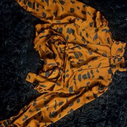 Bronze Orange Blouse 