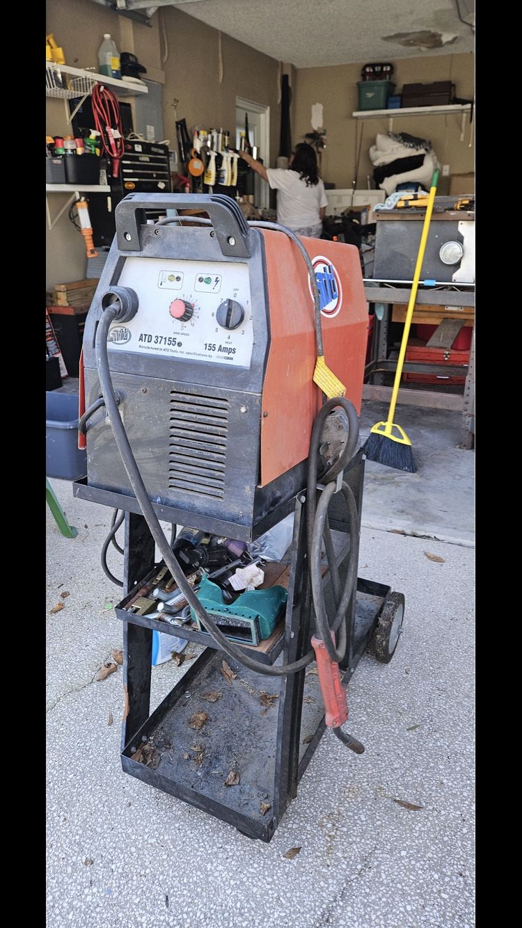 Mig Welder ATD 155 Amp (NEEDS TANK)