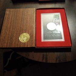 1971 S Eisenhower Proof Dollar In Case And Box