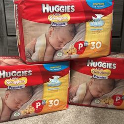 Brand New Preemie Huggies 