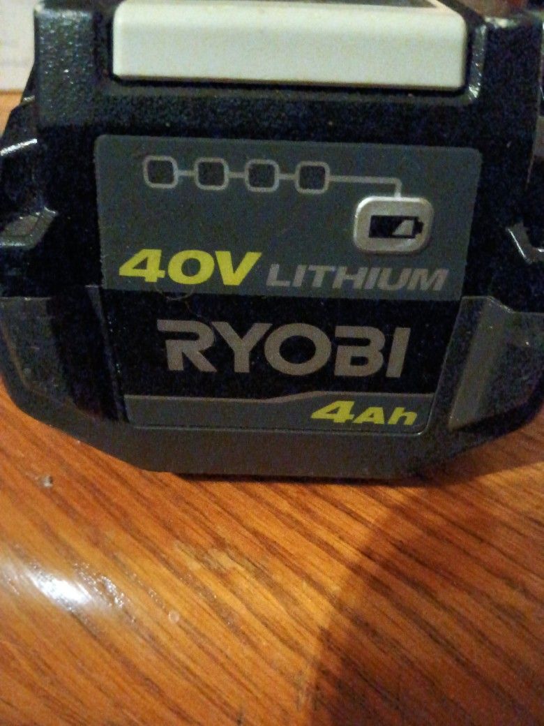 Ryobi 40volt Battery 