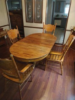 Dinning table and chairs