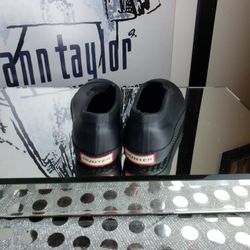 Hunter Kids Size 9 Black shoes