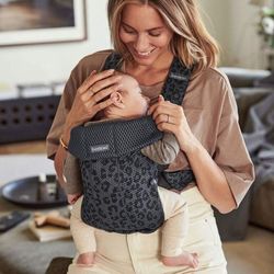 Baby Bjorn Mini Mesh Anthracite Leopard