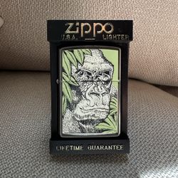 Zippo Lighter Barrett-Smythe Collection B48 Gorilla New 1994