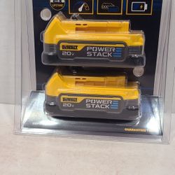 Ss-196 Dewalt 20v Lithium Ion PowerStack Batteries 