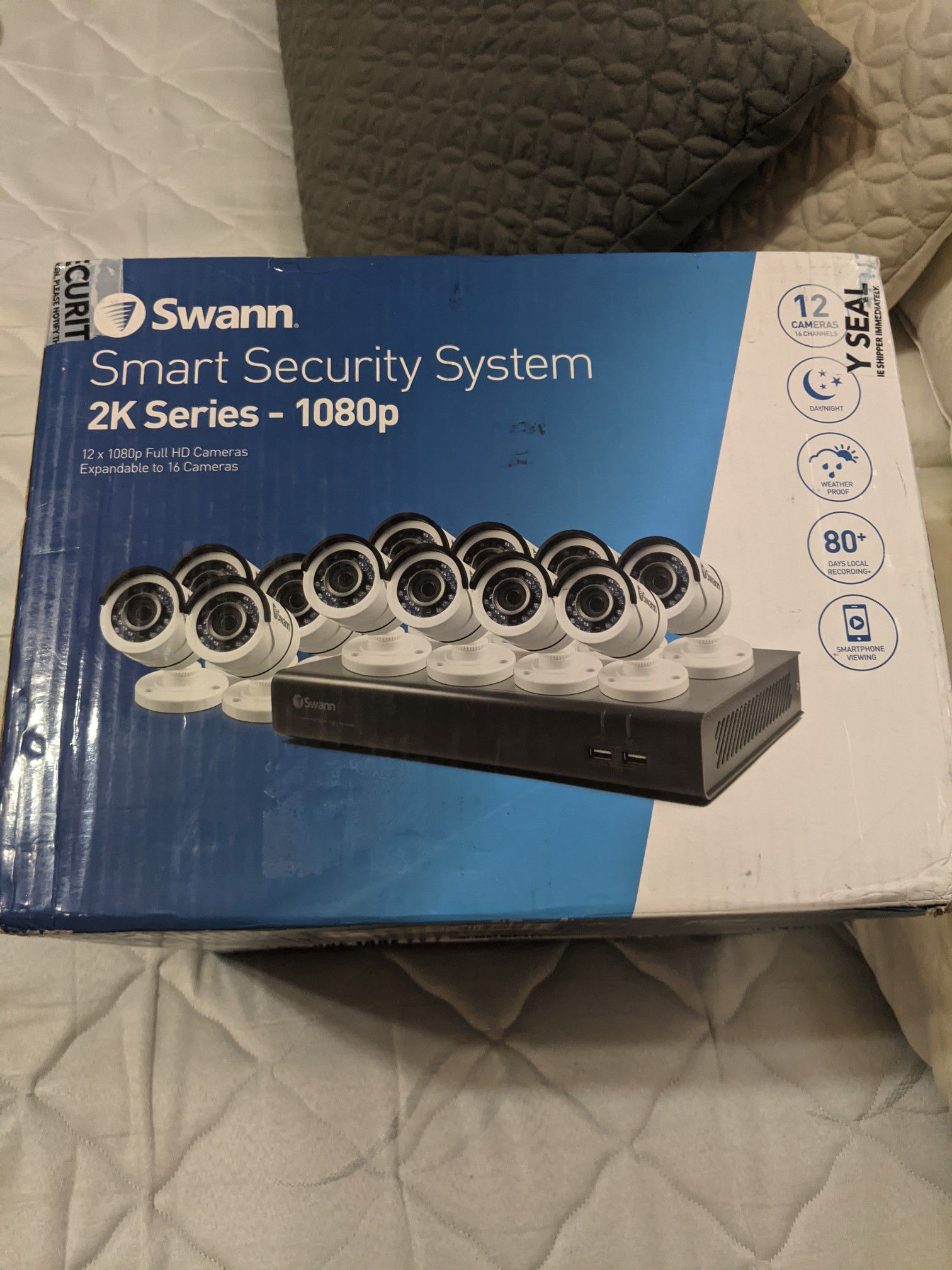 Swann smart security system 12 camera
