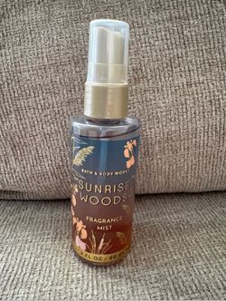 Bath and Body Works Sunrise Woods Mini Fragrance Mist 3 fl oz/88 ml