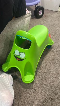 Little green push car