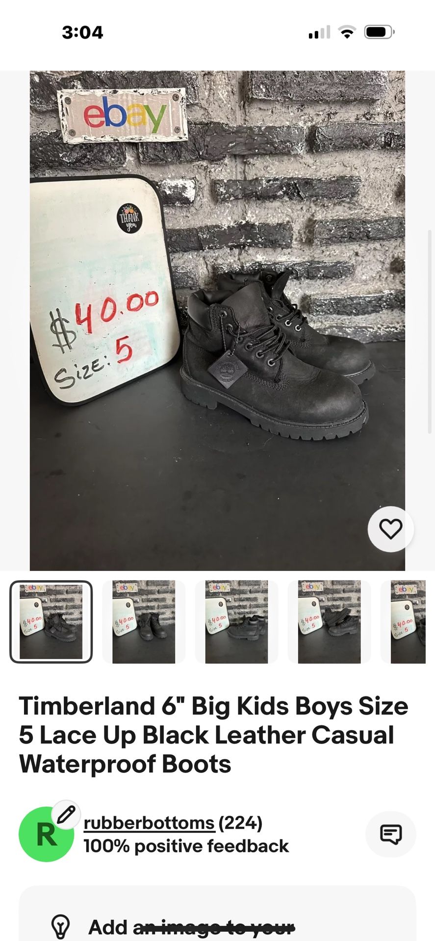 Timberland 6" Big Kids