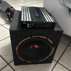 12 Inch Sub With Amp 