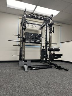 FULLY LOADED - FREE DELIVERY🟢All In One Home Gym🟢 Functional Trainer🟢Smith Machine🟢Squat Rack🟢Cable Machine 
