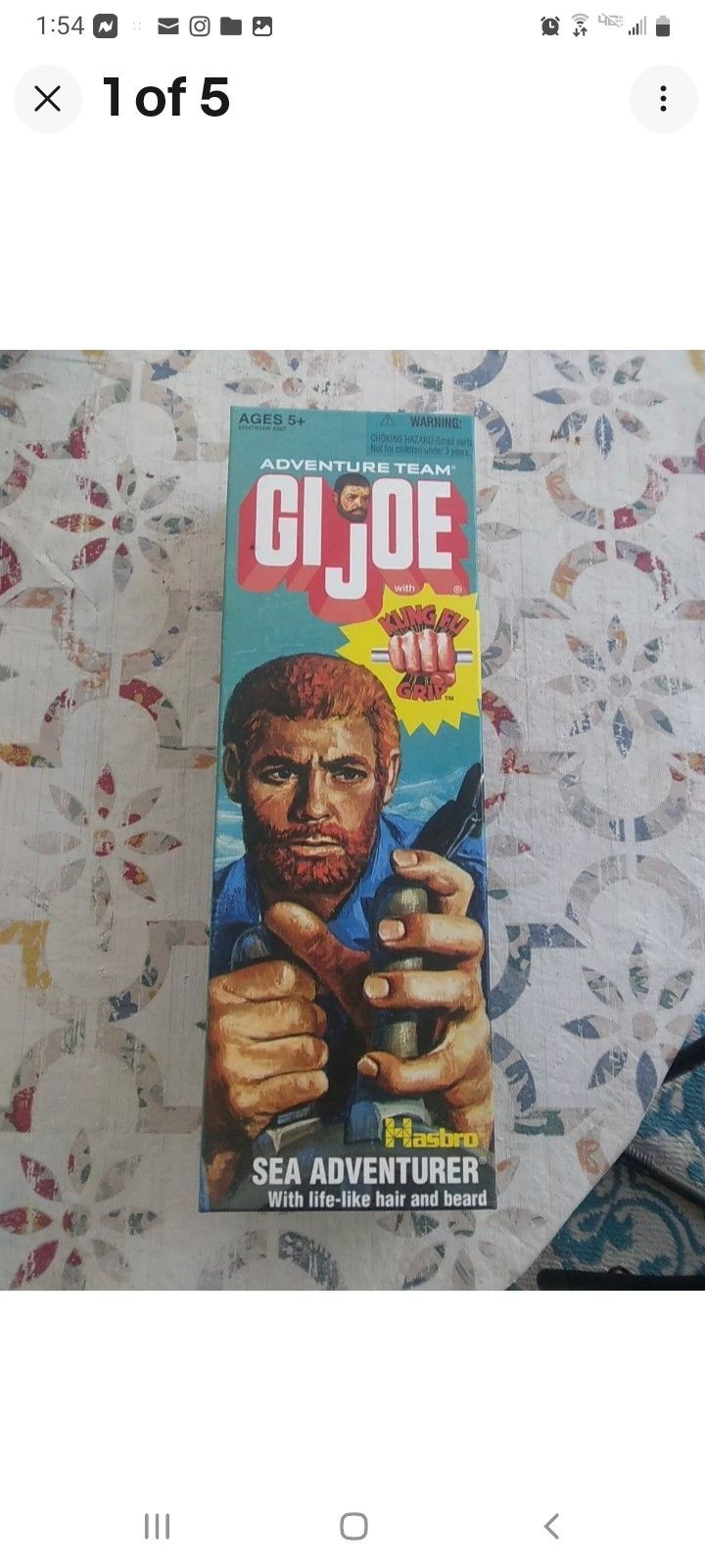 GI Joe Adventure Team Adventurer 12" 2006 Hasbro Kung Fu Grip New