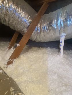 Attic Insulation save Energy Warm house 