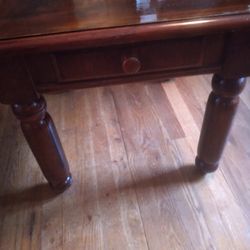 Heavy Duty End Table With Drawre