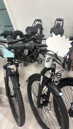White and black Trekcraze Ebike for 500 - brand new in box with 1 year warranty
