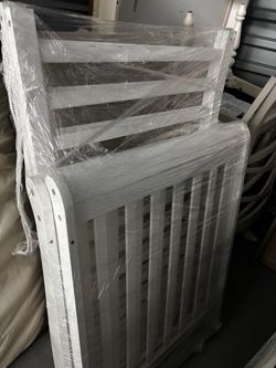 Baby crib and mattress