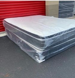 Queen Mattress Set PillowTop – Brand New –  Same Day Delivery Available 🚚