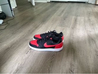 Nike Ebernon Low sneakers “Black Habanero Red"