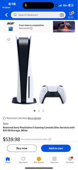 Sony PlayStation 5 Console Disc Version 5tb disc drive