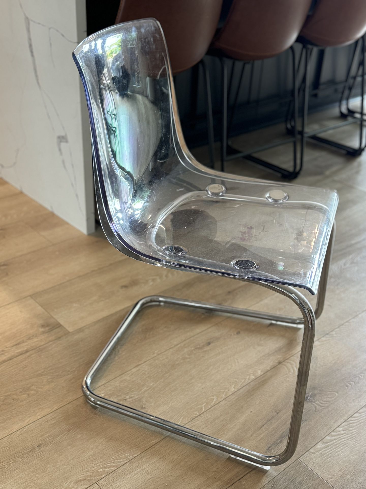 Transparent Modern Chair- IKEA Lucite 