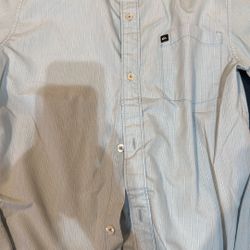 QUICK SLIVER BOYS BUTTON UP SHIRT: Size 20