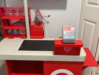 Target-Themed Kids Play Cashier Register Set