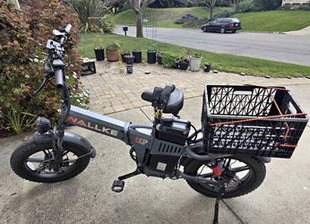 Wallke H9 AWD E-Bike – 48V 60AH longest Range 200 miles