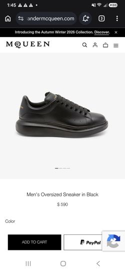 Mens Alexander McQueens