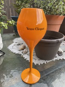 Veuve Clicquot Acrylic Plastic Champagne Flute New 