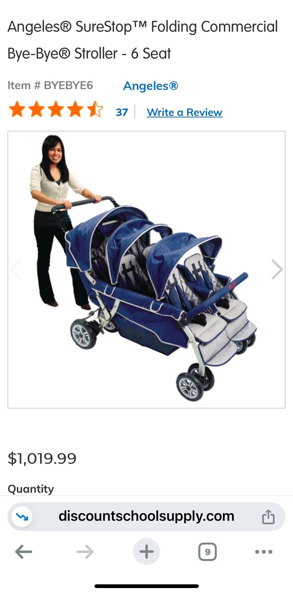 Six Seater Stroller