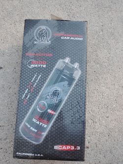 Bullz audio 3.3 3300w capacitor