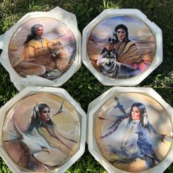 Indian Princess 4 plates