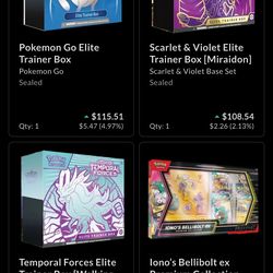 Sealed Pokemon collection