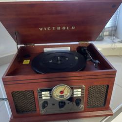Victrola Classic Bluetooth Record Player/cd/Cassette 