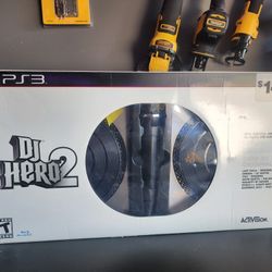 DJ Hero 2 PS3 + Original DJ Turntable Controller