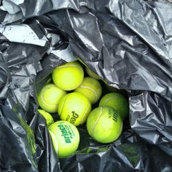 60 Pelotas D Tennis Usadas A Solo $20 