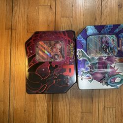Pokemon Paradox Clash & Team Rocket Tins | Factory Sealed