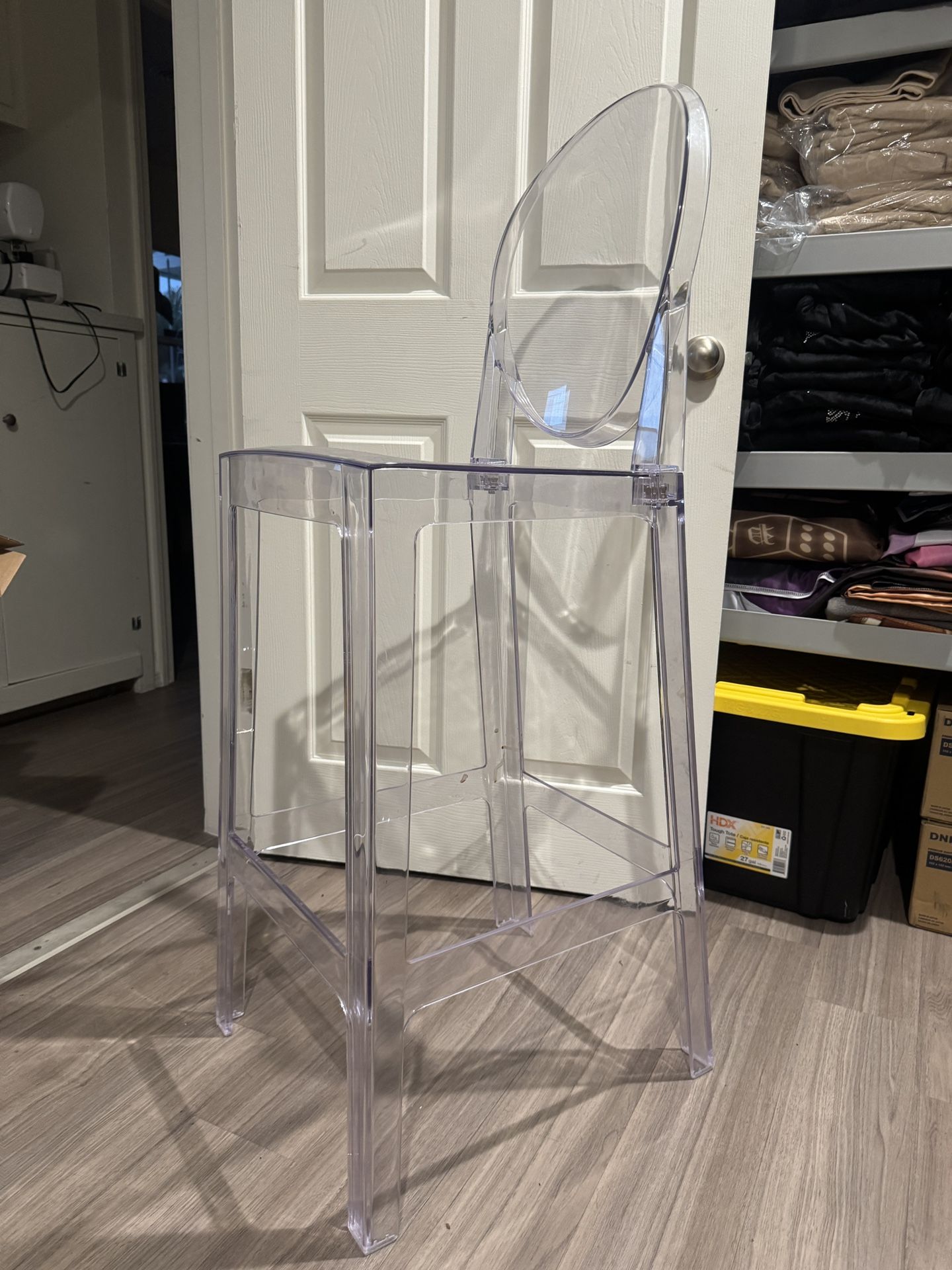 Clear Acrylic Stool