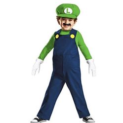 Super Mario, Luigi costume