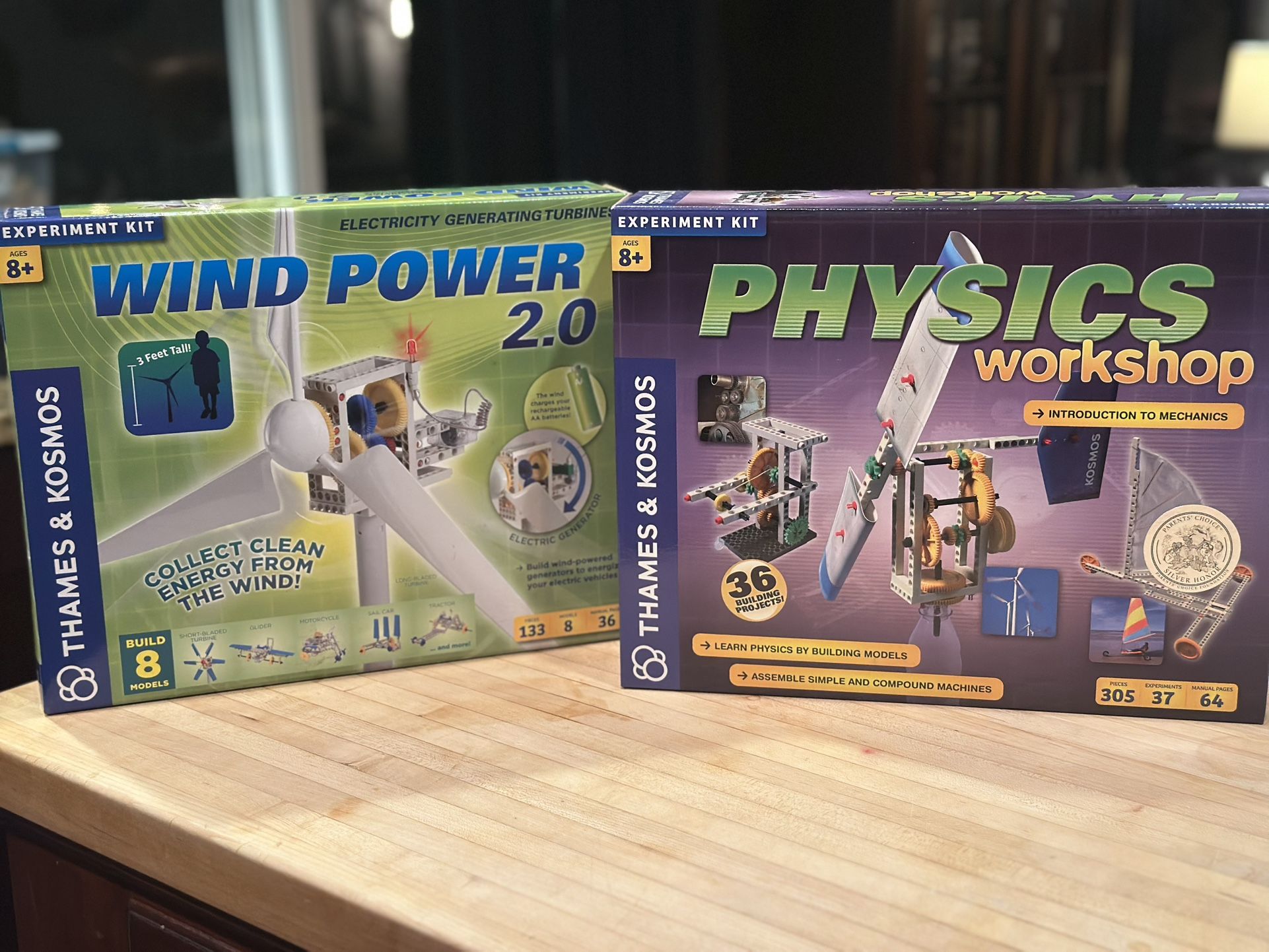 2 Experiment Kits | Physics Workshop + Wind Power 2.0