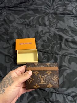 Designer Monogram Card Holder