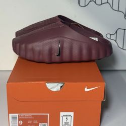 Nike Mind 001 Slide Pink Smoke Size 9W Brand New