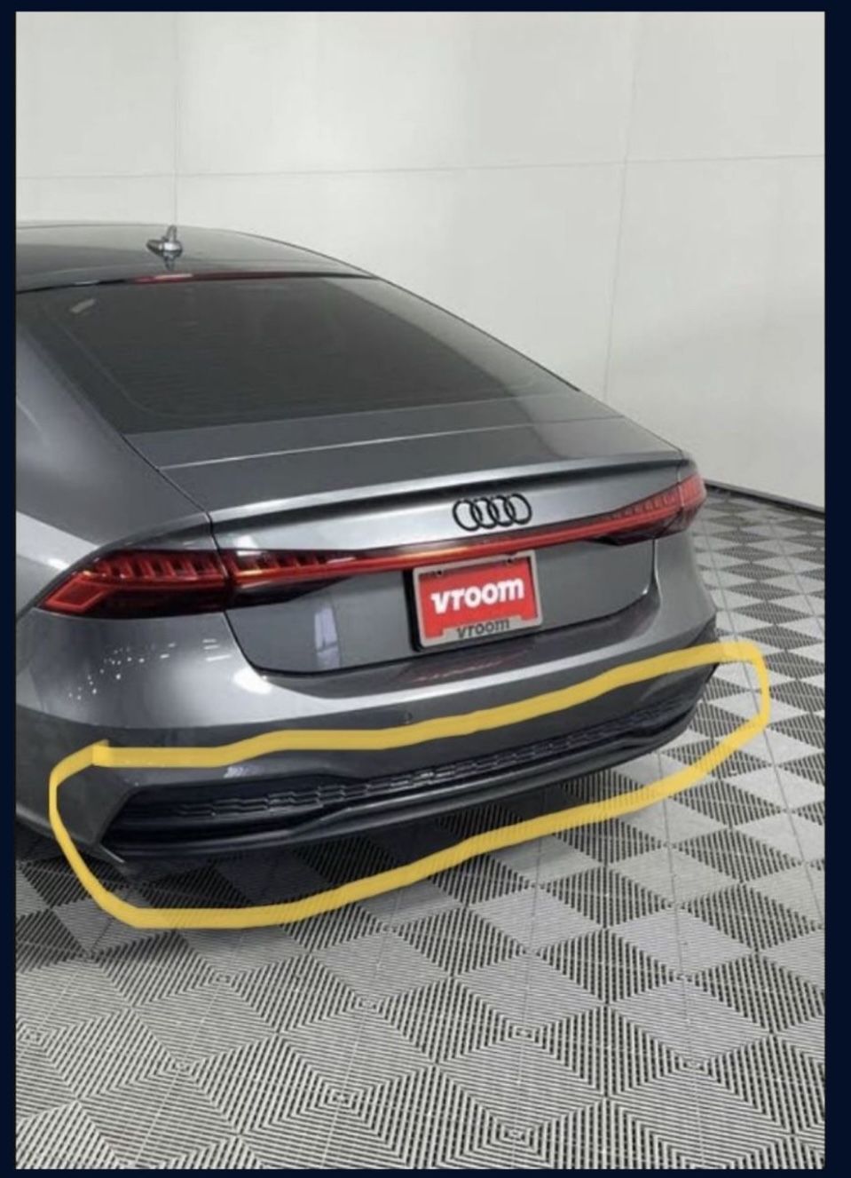 Audi A7 Bumper Insert