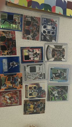 Nfl cards, auto, patches, numbered